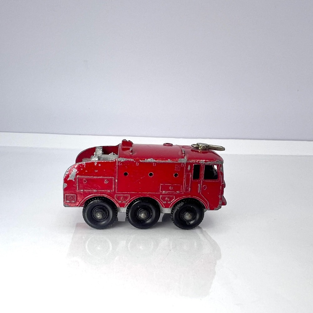 Matchbox Red Foamite Crash Tender Vintage Diecast Fire Truck Toy No 63 Nostalgia